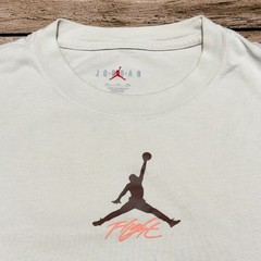Jordan Flight T-Shirt Mens 2XL Light Bone Graphic Basketball Tee DH3610-072