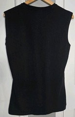 Gymshark Tank Top Shirt Size S Black Sleeveless Gym Workout Stretch Lightweight