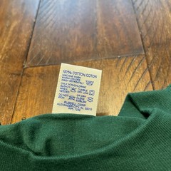 Russell Athletic Tshirt XXL Green USA VTG 90s 100% Cotton 5