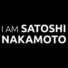 I Am Satoshi Nakamoto – Funny Internet Crypto Currency T Shirt – Black
