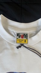 A Bathing Ape BAPE White Ape Head Logo Graphic Tee Men’s M Crew Neck SS
