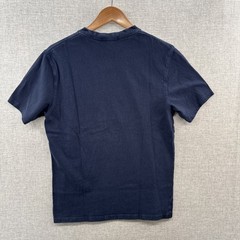Alex Mill T Shirt Mens Small Blue Navy Pocket Short Sleeve Minimalist Adult
