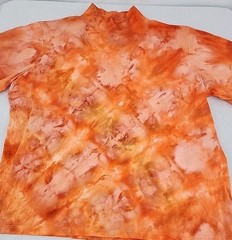 Men’s XXL Lot of Shirts Various Brands and Types Upcycled Procion Ice Tie Dyed