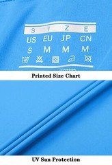 UPF50+ Men’s Sun Protection UV Shirts 1/4 Zip Long Sleeve Performance Golf Tops