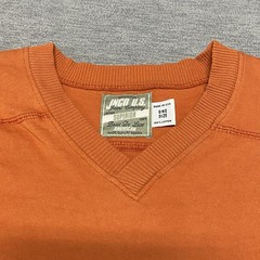Vintage JNCO Jeans Shirt Pocket T Adult One Size Orange USA Made Mens XL 90s Y2K