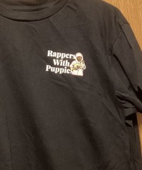Rappers With Puppies Dog Limited Drake 21 Savage, Black T-Shirt, Mens Size M
