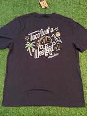 Chubbies T Shirt Mens L Blue Taco Bout A Weekend Graphic Novelty Tee Casual