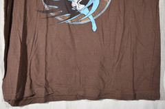 Vintage Batman Men’s T-Shirt Brown DC Comics – Blue/Gray Batman – Size XL XLarge
