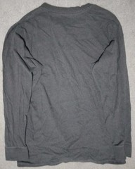 Outdoor Life Henley Shirt Mens Long Sleeve Shirt No Size Tag Pit 22.5 Length 28