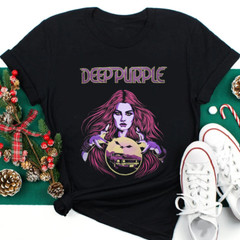New Deep Purple Fortune Teller Band T-Shirt Black All Size D328