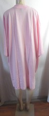PINK EXTRA LONG T-SHIRT SHORT SLEEVE 33″ UNISEX SLEEP SHIRT NIGHTGOWN 5X 6X
