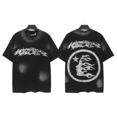 Hellstar tee shirt Men’s Black Cotton NEW S-M-L-XL