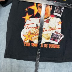 Scarface x Shoe Palace The World Is Yours Tony Montana T Shirt Mens XL Black Tee