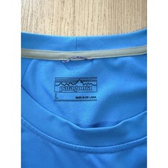 Patagonia Men’s Long Sleeve Blue Spandex Jersey Shirt Sz L