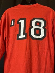 Aubrey The Three Migos Shirt Mens Medium Red Scorpion Tour Long Sleeve 2018 Live