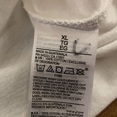 Old navy Mens Size XL White Cotton Friends Graphic Short Sleeve T-Shirt NWT