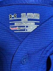 Underarmour Baseball 2 Button Jersey MINUTEMEN militia America 2nd Amendment 2XL
