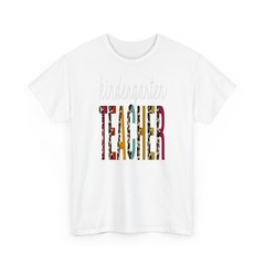 Kindergarten Teacher Leopard Funny Teaching T-Shirt