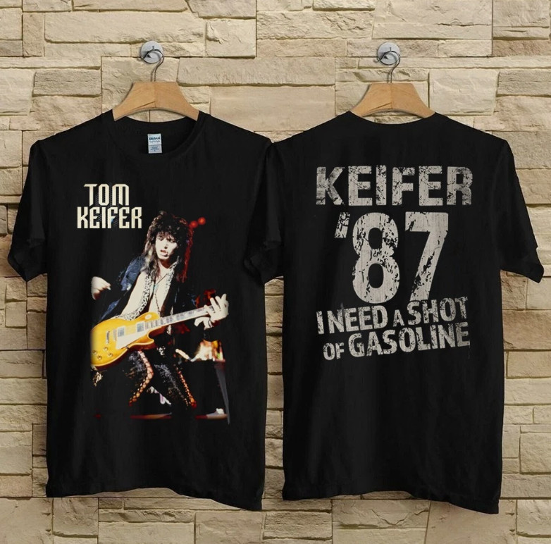 Tom Keifer Retro Rock Tour Graphic T Shirt S-5XL