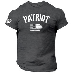 American Flag Patriot T-Shirt Mens 1776 Veteran 2A 2nd Amendment Military S-2XL
