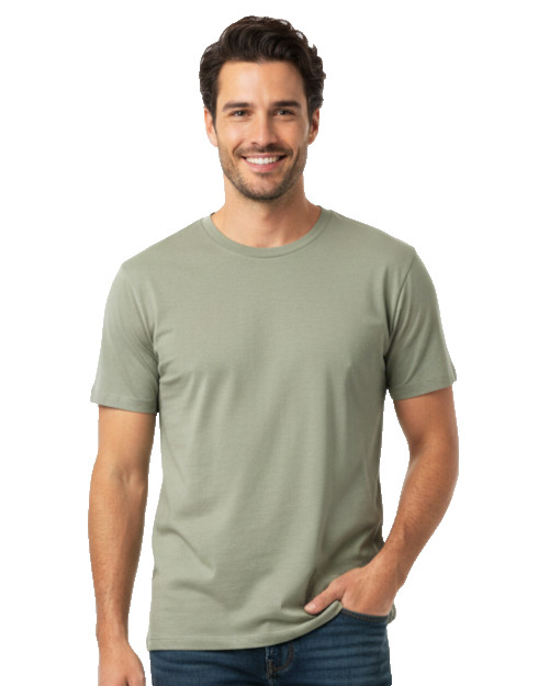 Vintage Hanes Heavyweight 50/50 Blank Green Plain T-Shirt Size XL