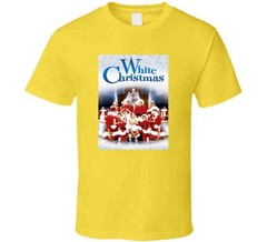 White Christmas Movie Tee Classic Holiday Movies T Shirt