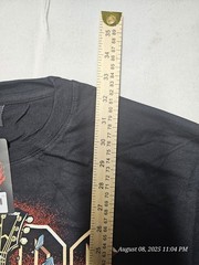 AC/DC World Tour 2015/16 Rock Band XL Shirt Black Front And Back Print NWT