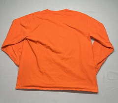Mighty Bobcat Orange Long Sleeve T-Shirt Size XL