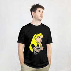 ALICE IN WONDERLAND TATTED T-Shirt | Disney Animated Film Tee | Jack Daniels Top