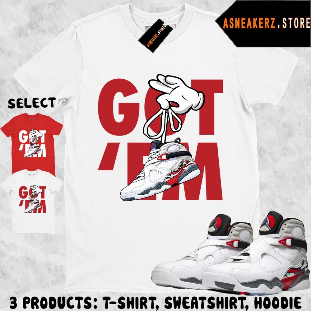 Tee Shirt Matching AJ 8 Bugs Bunny 2025 Match Sneaker Sneakerhead Got Em T-Shirt