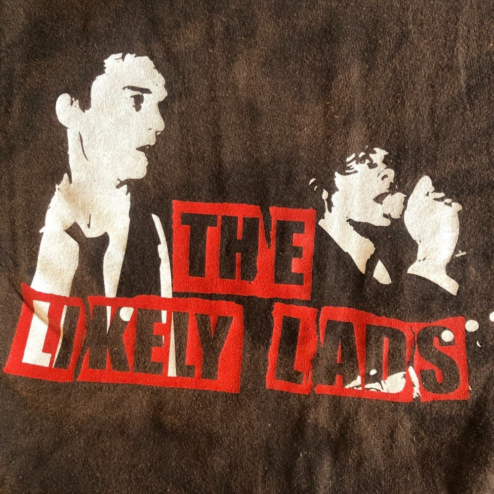 Vintage The Libertines The Likely Lads TShirt Black Bleach Sz M 04 Barât Doherty