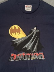 *DEADSTOCK* 2001 Vintage Batman Shirt DC Comics Adult Small