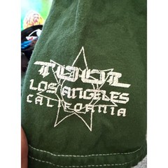 TOOL Band T-Shirt Men’s XL Green Los Angeles California Star Sleeve Print
