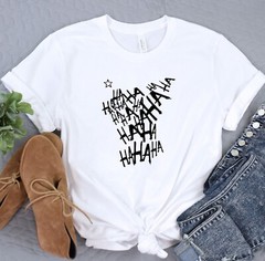HAHAHA Shirt, Joker Laugh T-Shirt, Joker Tee, Oversize Shirt, Joker Lover Gift
