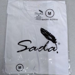 Sada Men’s White M Cotton Crew Neck Short Sleeve T-Shirt