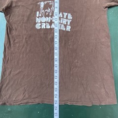 Vintage 70s Russell Mills T Shirt Cow “I Hate Non Dairy Creamer” Slogan USA Rare