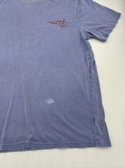 Reel Life T-Shirt Men Large Blue Graphic Print American Flag…#4468