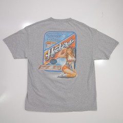 Vintage Hooters Double Sided Graphic T-Shirt Mens XL Lake Union Washington
