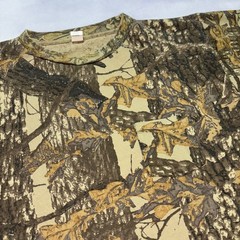 Vintage 80’s Camo Single Stitch Pocket T-Shirt Hunting Sniper 90s Made in USA