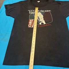 1987 Max Headroom Coca Cola Promo T Shirt Large Screen Stars USA Vintage Coke