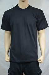 3 NEW PRO5 SUPER HEAVY WEIGHT T-SHIRT BLACK TEE PLAIN BLANK COTTON 5XL 3PC