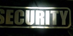 Security hoodie, REFLECTIVE LOGO, Party bouncer, Security guard