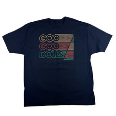 Goo Goo Dolls Magnetic 2014 Tour Concert T-Shirt Official Merch Size XL BabyDoll