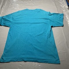 Vintage Nike Air Jordan T Shirt 1990’s Teal Blue Made In USA Single Stitch Sz L
