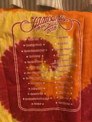 2018 Jamboree In The Hills Tie Dye T Shirt Toby Keith Travis Tritt Final Show