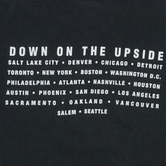 1996 Soundgarden Down On The Upside Tour Vintage T-Shirt Reprint