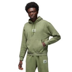 Jordan Essentials Mens Fleece Men’s Hoodie Sky-Light Olive FB7290-340