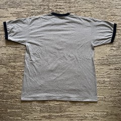 Vintage Mickey Mouse Disney Store Ringer Tee Men’s XL Gray Cartoon Classic USA