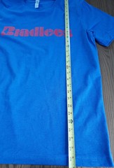 Bradlees T-Shirt Retro 1980s Size L Blue NEW VTG Look Old School Tee Unisex