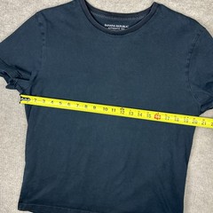 Lot Of 6 Banana Republic 100% Supima Cotton T-Shirt Black Large Crew Neck Blank